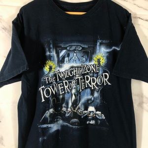 Y2K Disney Tower of Terror ride shirt